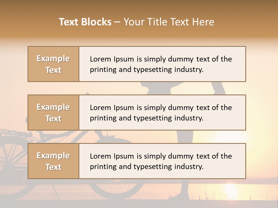 Adult Summer Lifestyle PowerPoint Template