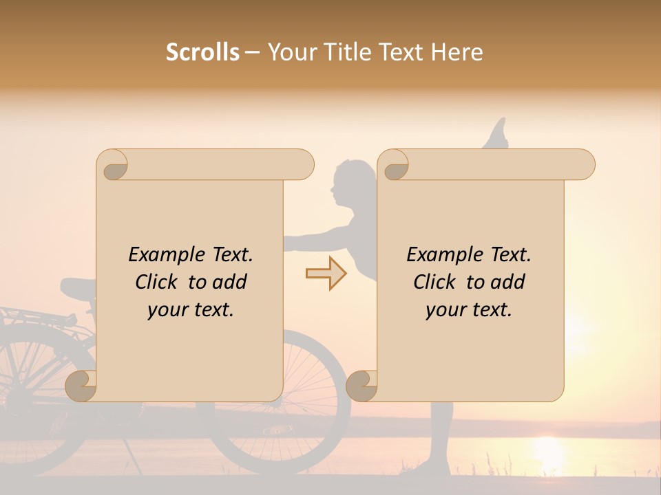 Adult Summer Lifestyle PowerPoint Template