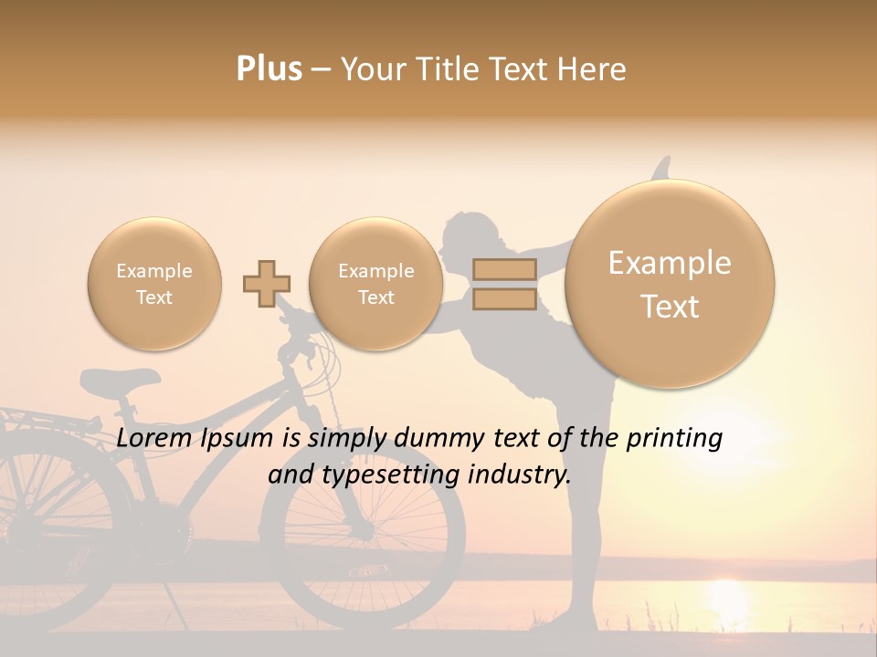 Adult Summer Lifestyle PowerPoint Template