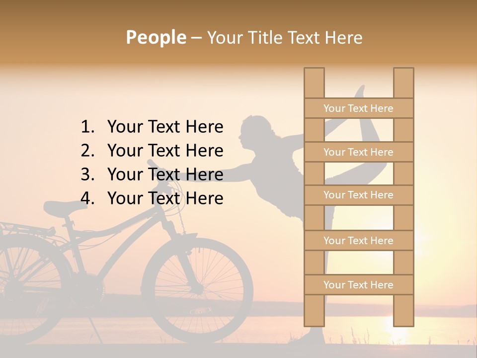 Adult Summer Lifestyle PowerPoint Template