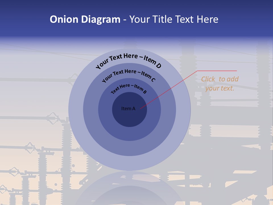 Wiring Blue Pollution PowerPoint Template
