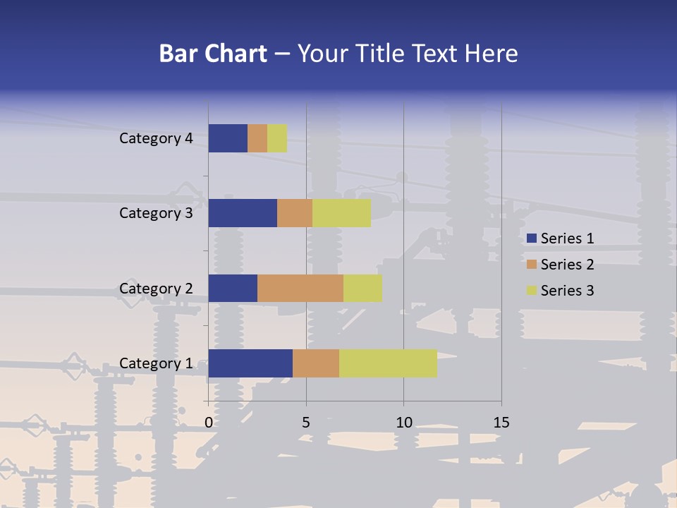 Wiring Blue Pollution PowerPoint Template