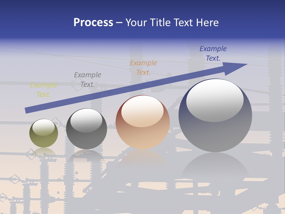 Wiring Blue Pollution PowerPoint Template