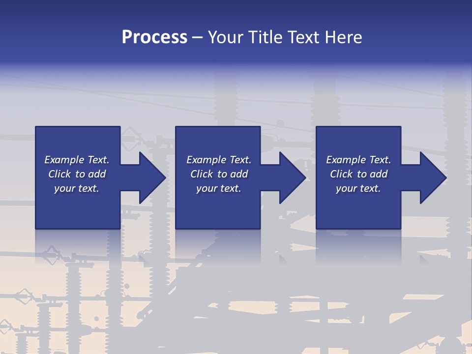 Wiring Blue Pollution PowerPoint Template