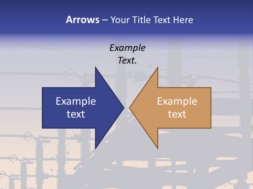 Wiring Blue Pollution PowerPoint Template
