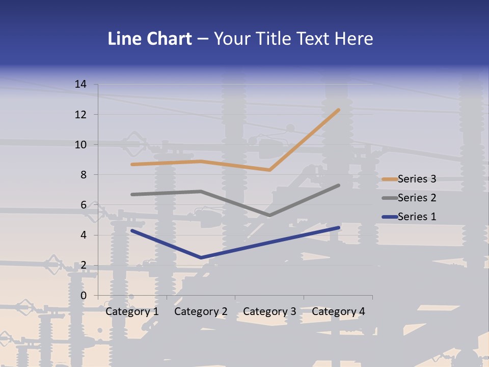 Wiring Blue Pollution PowerPoint Template