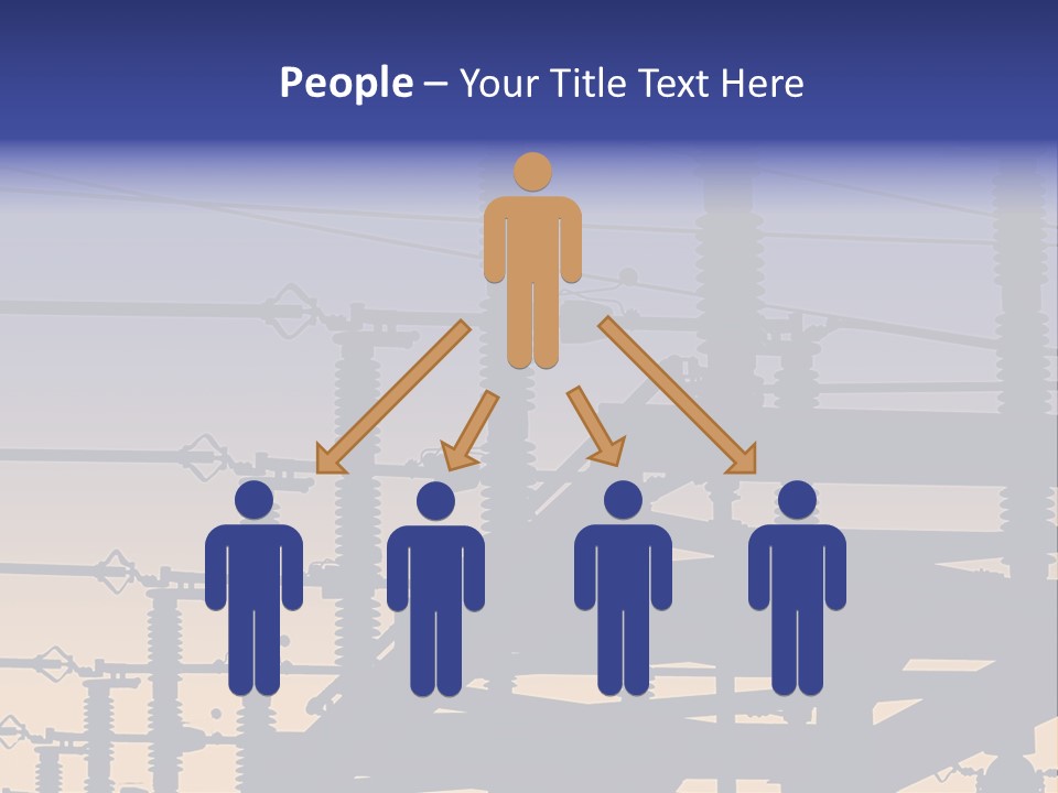 Wiring Blue Pollution PowerPoint Template