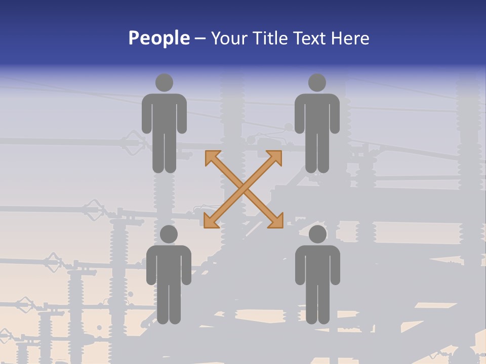 Wiring Blue Pollution PowerPoint Template