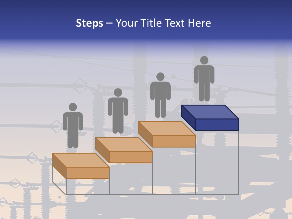 Wiring Blue Pollution PowerPoint Template