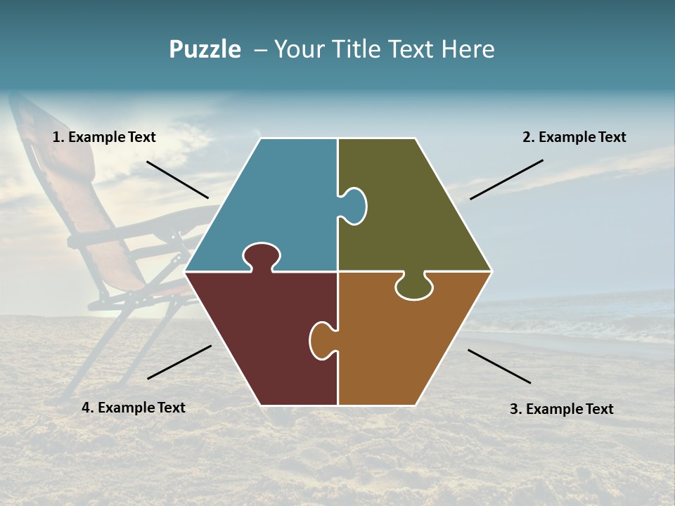 Chair Vacation Break PowerPoint Template