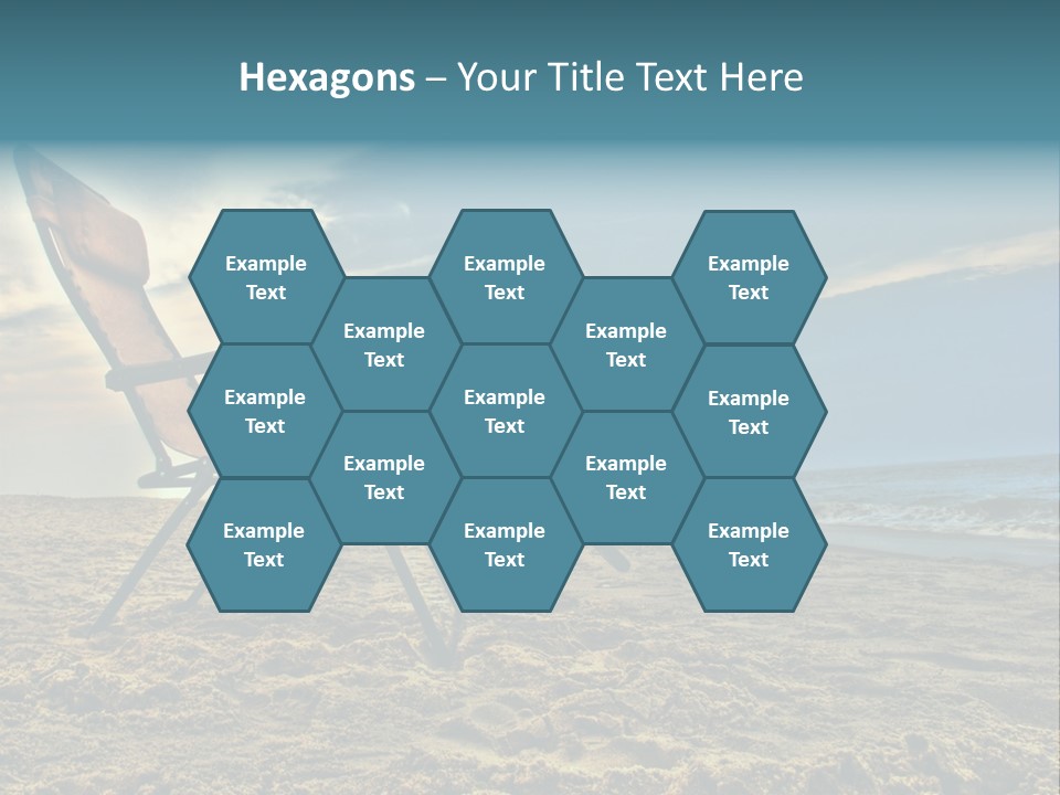 Chair Vacation Break PowerPoint Template