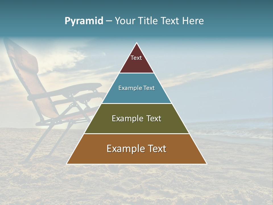 Chair Vacation Break PowerPoint Template