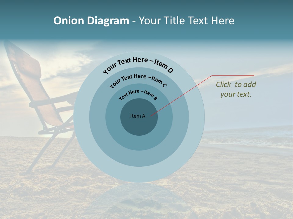 Chair Vacation Break PowerPoint Template