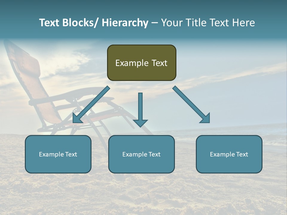 Chair Vacation Break PowerPoint Template