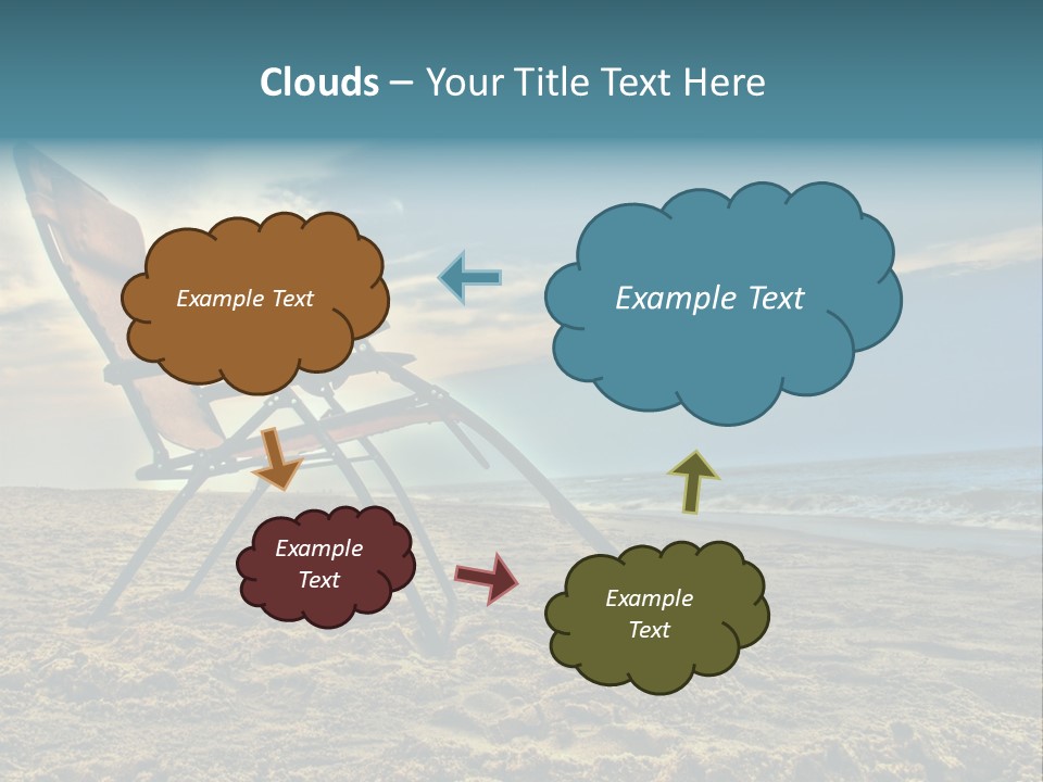 Chair Vacation Break PowerPoint Template