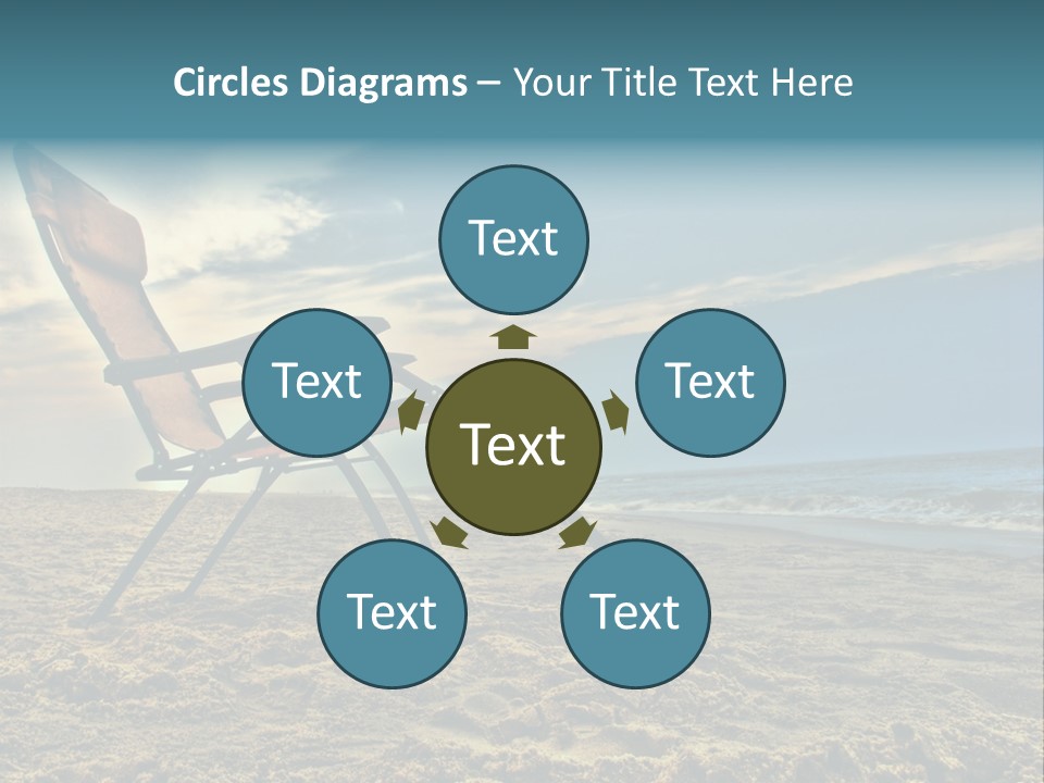 Chair Vacation Break PowerPoint Template