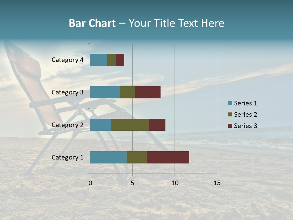 Chair Vacation Break PowerPoint Template