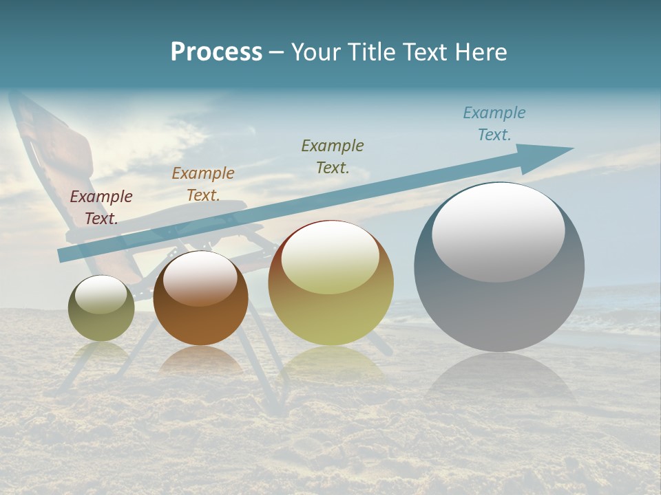 Chair Vacation Break PowerPoint Template