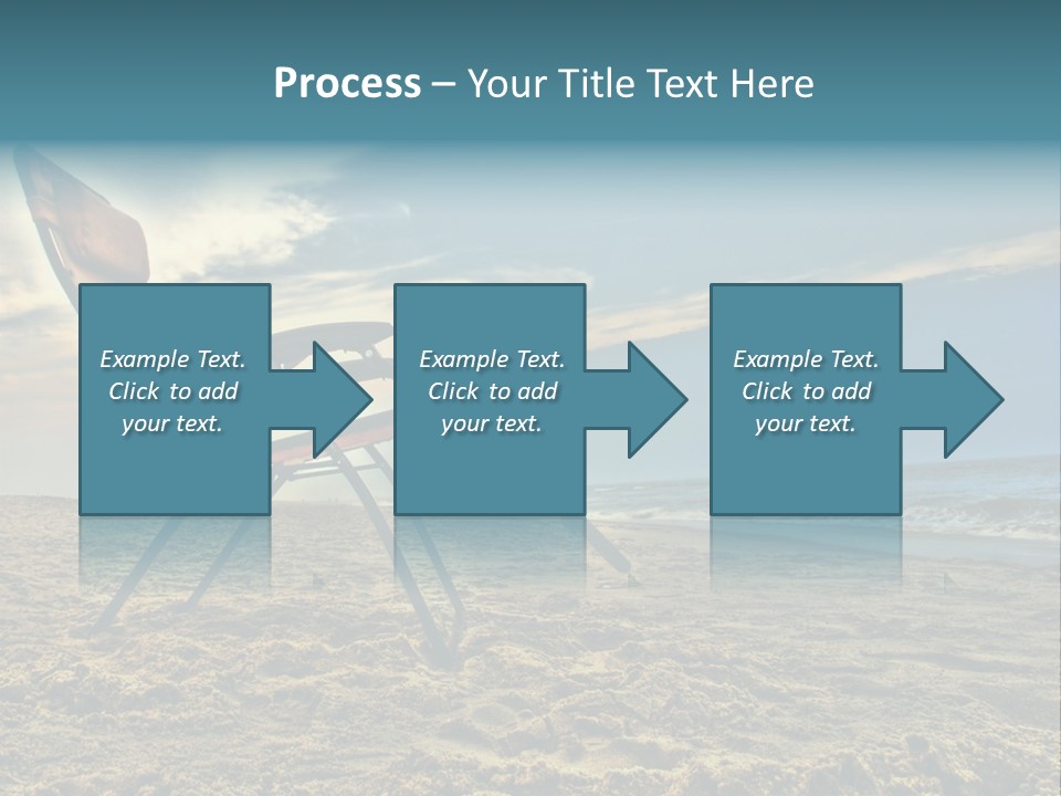 Chair Vacation Break PowerPoint Template