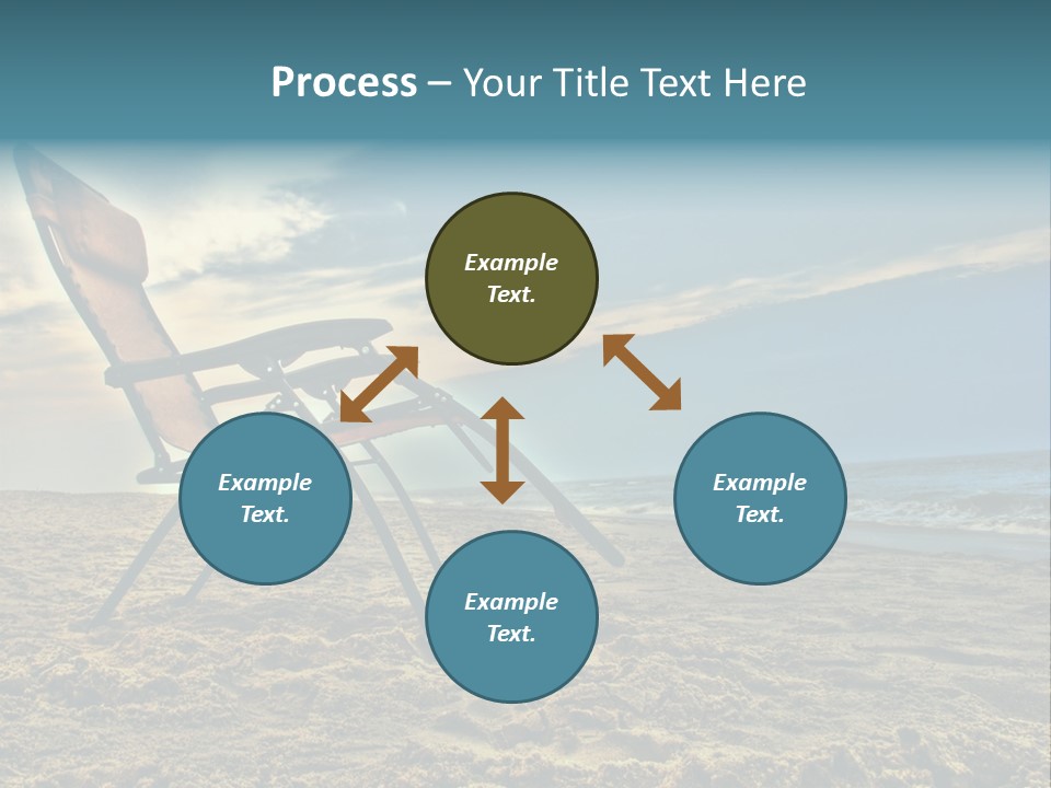 Chair Vacation Break PowerPoint Template