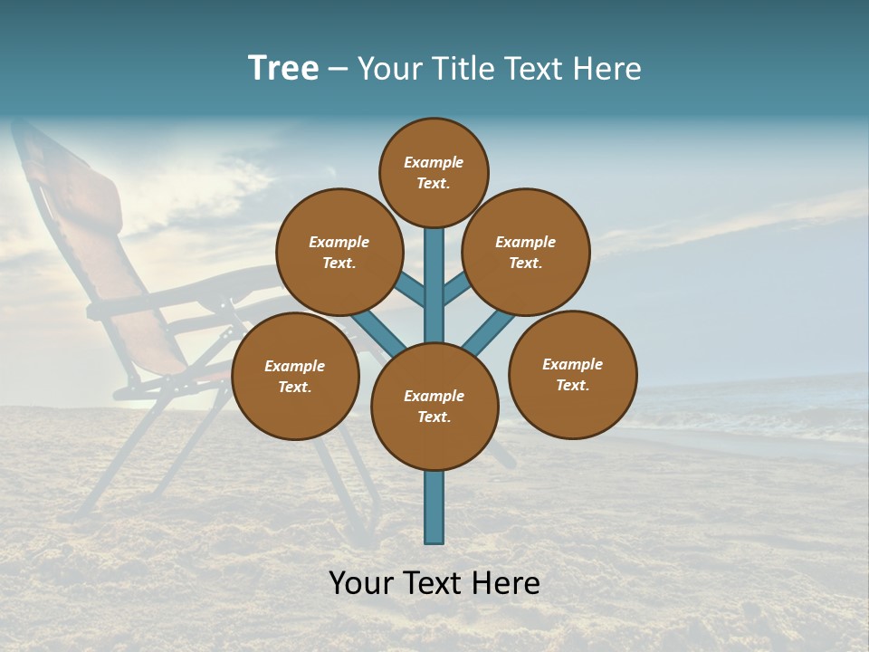 Chair Vacation Break PowerPoint Template