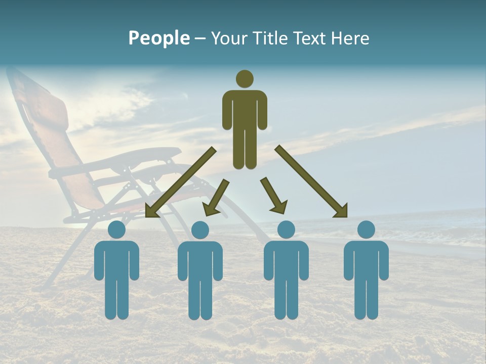 Chair Vacation Break PowerPoint Template