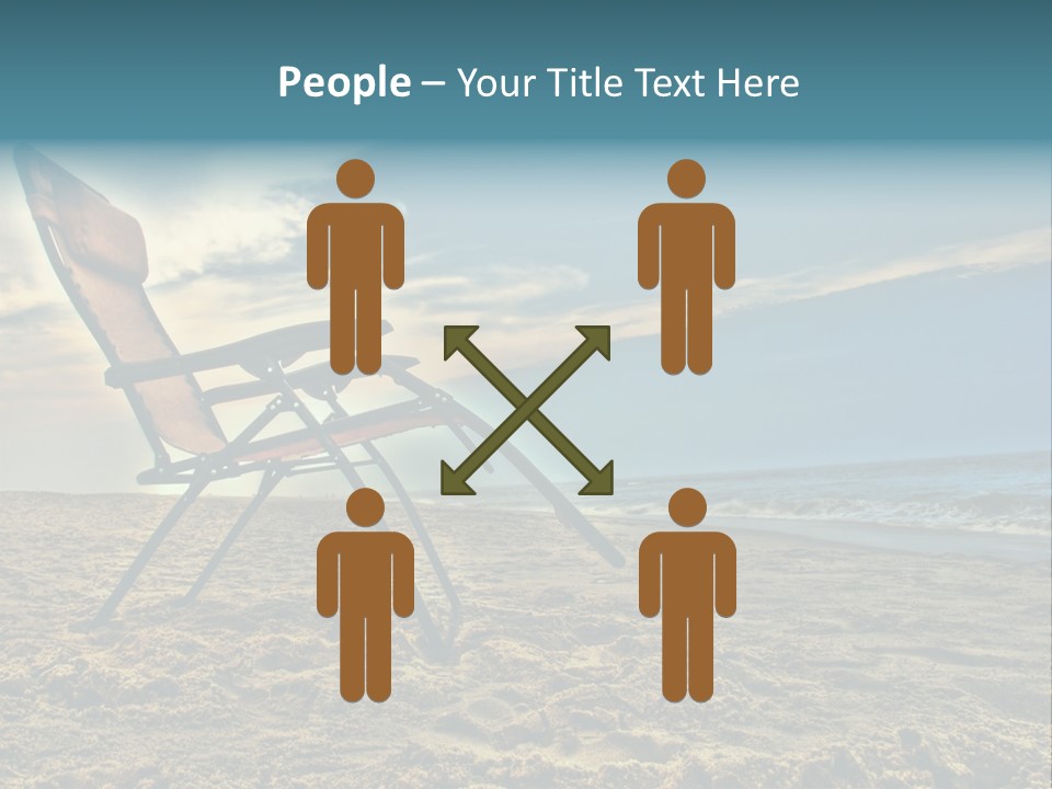 Chair Vacation Break PowerPoint Template