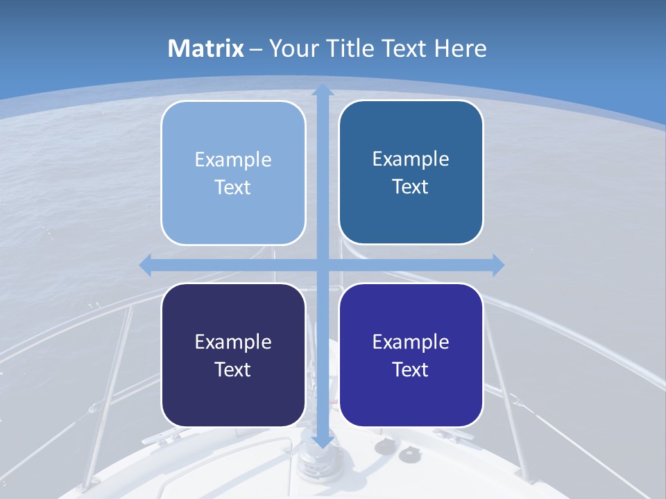 Yacht Marine Vacation PowerPoint Template