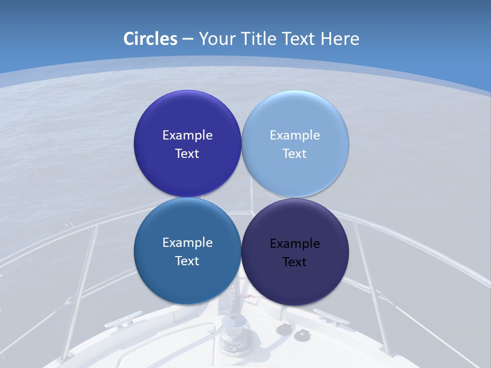 Yacht Marine Vacation PowerPoint Template