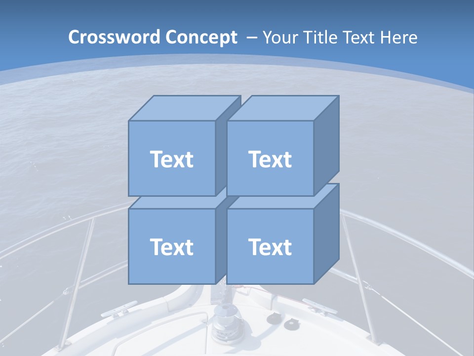 Yacht Marine Vacation PowerPoint Template