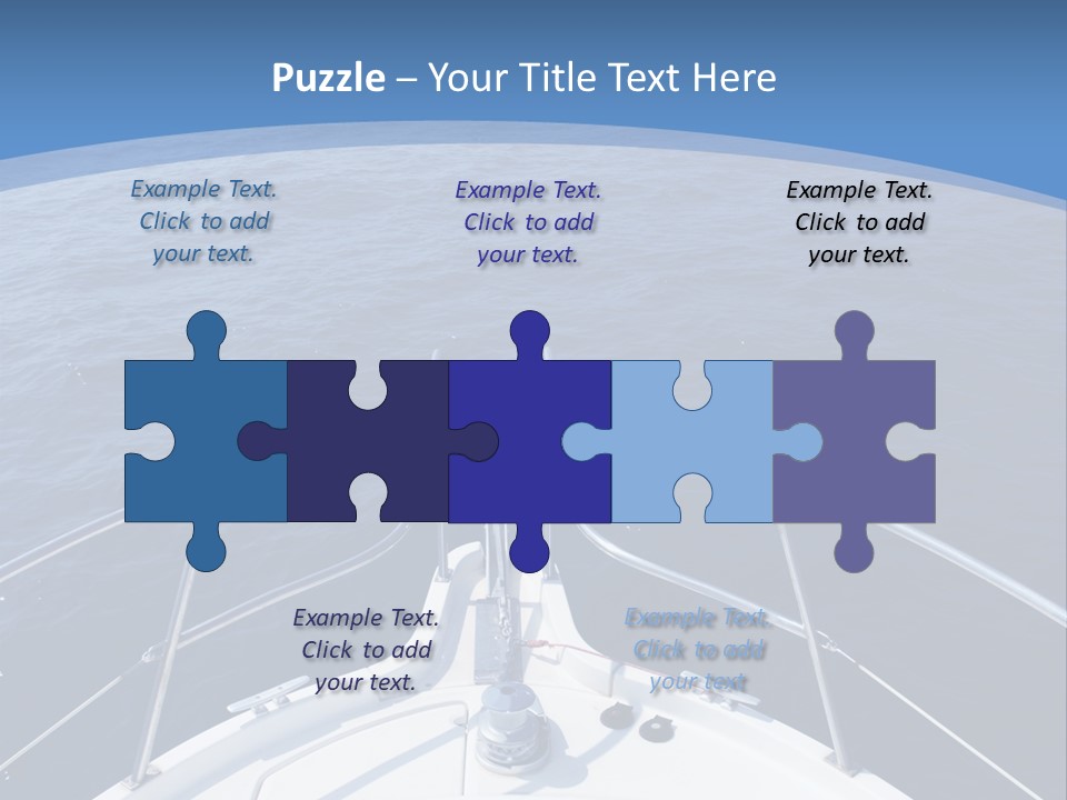 Yacht Marine Vacation PowerPoint Template