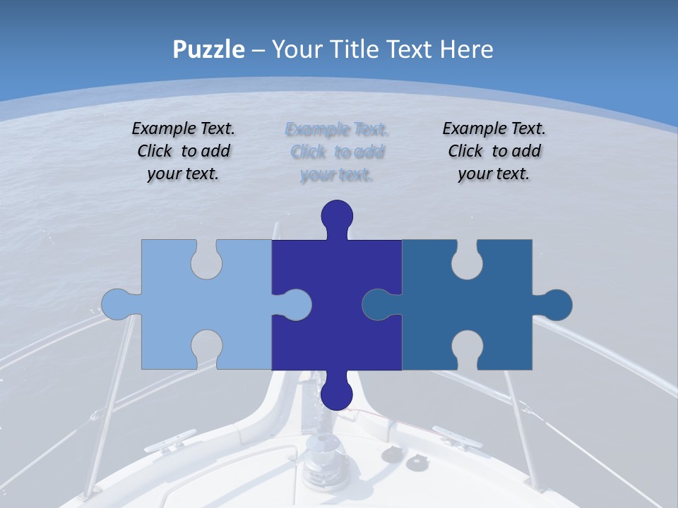 Yacht Marine Vacation PowerPoint Template