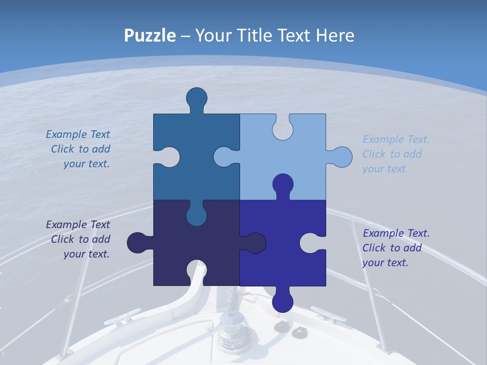 Yacht Marine Vacation PowerPoint Template