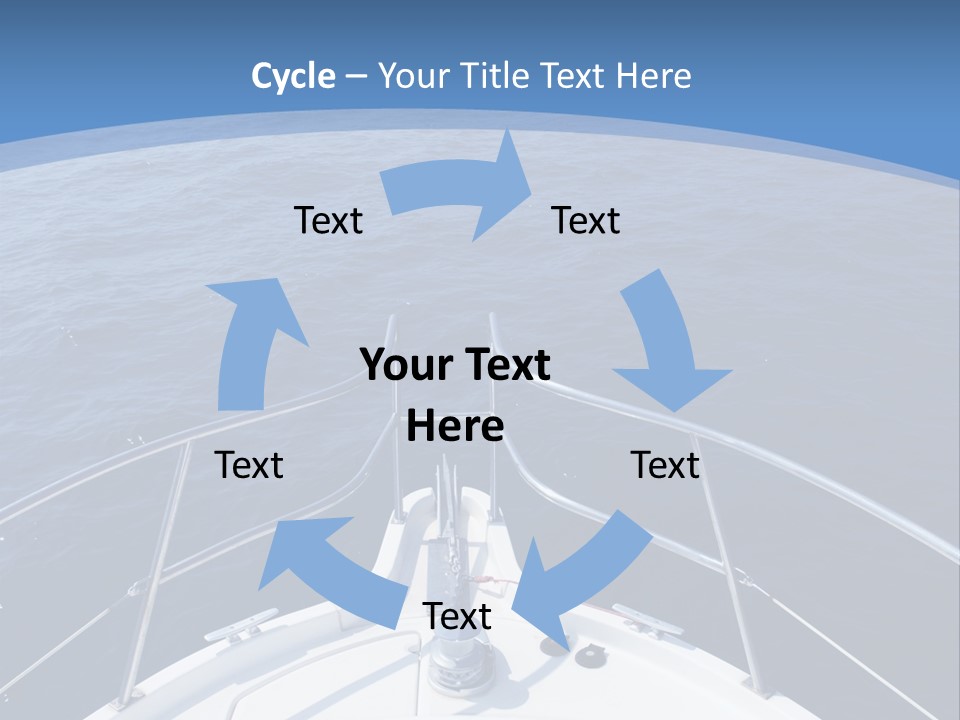 Yacht Marine Vacation PowerPoint Template