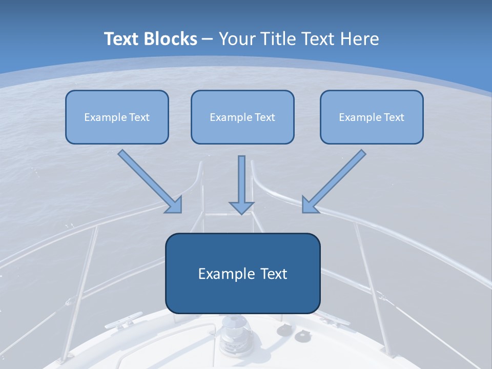 Yacht Marine Vacation PowerPoint Template