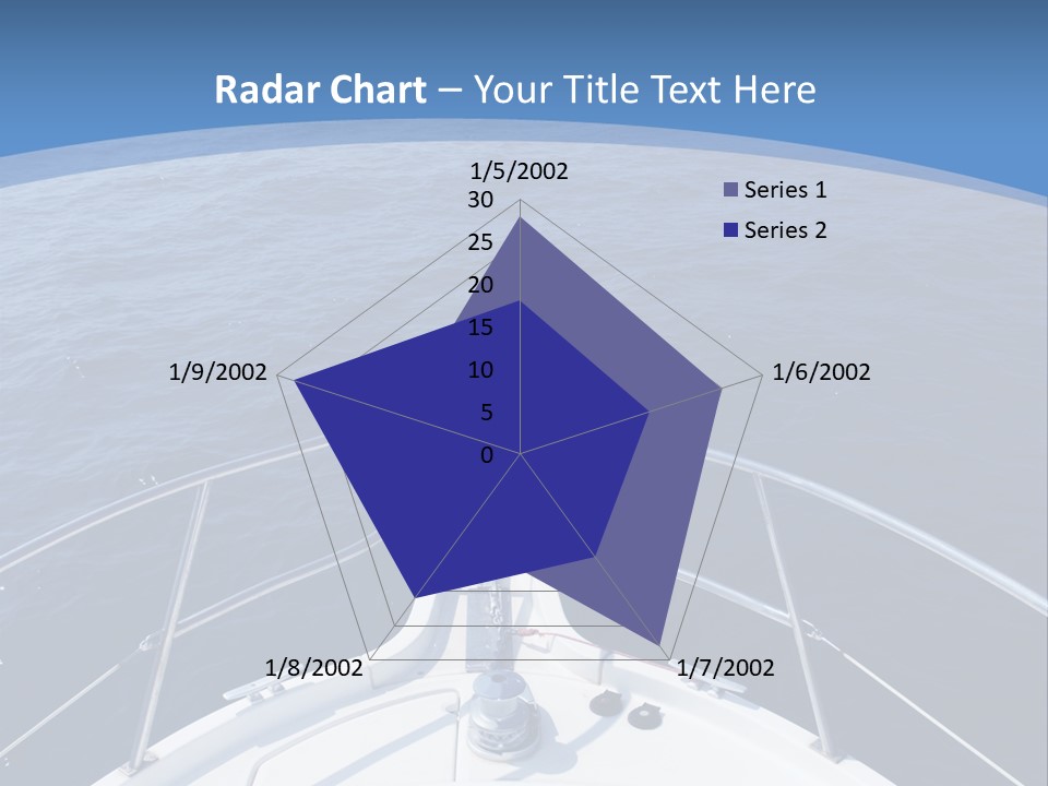 Yacht Marine Vacation PowerPoint Template
