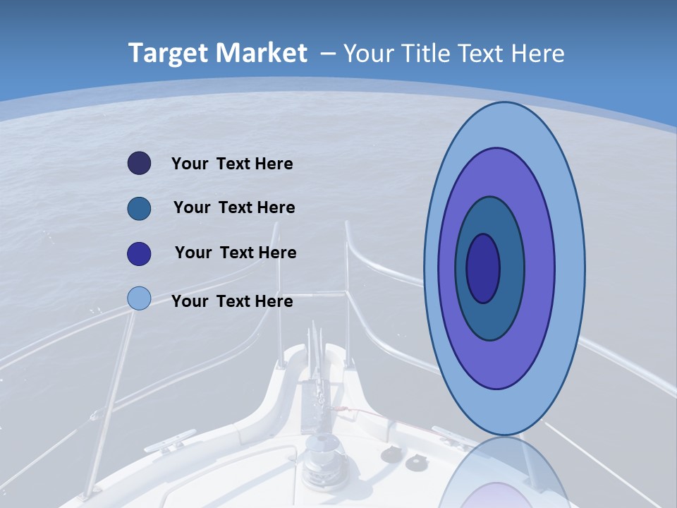 Yacht Marine Vacation PowerPoint Template