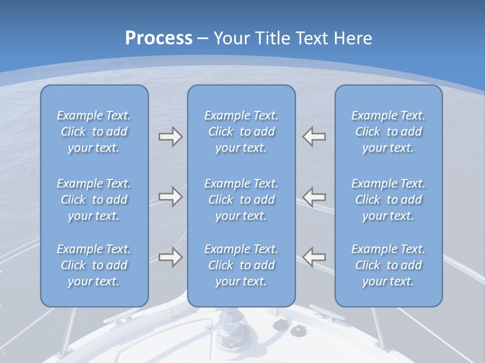 Yacht Marine Vacation PowerPoint Template