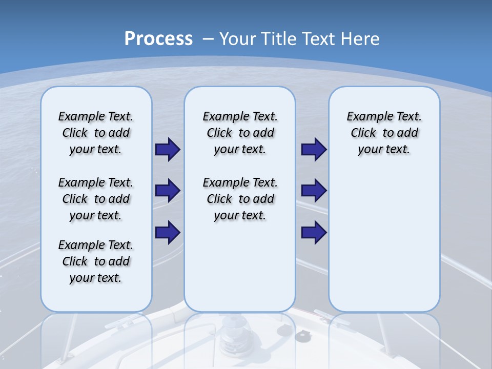 Yacht Marine Vacation PowerPoint Template
