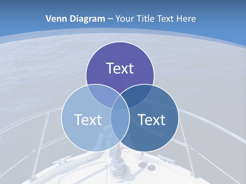 Yacht Marine Vacation PowerPoint Template