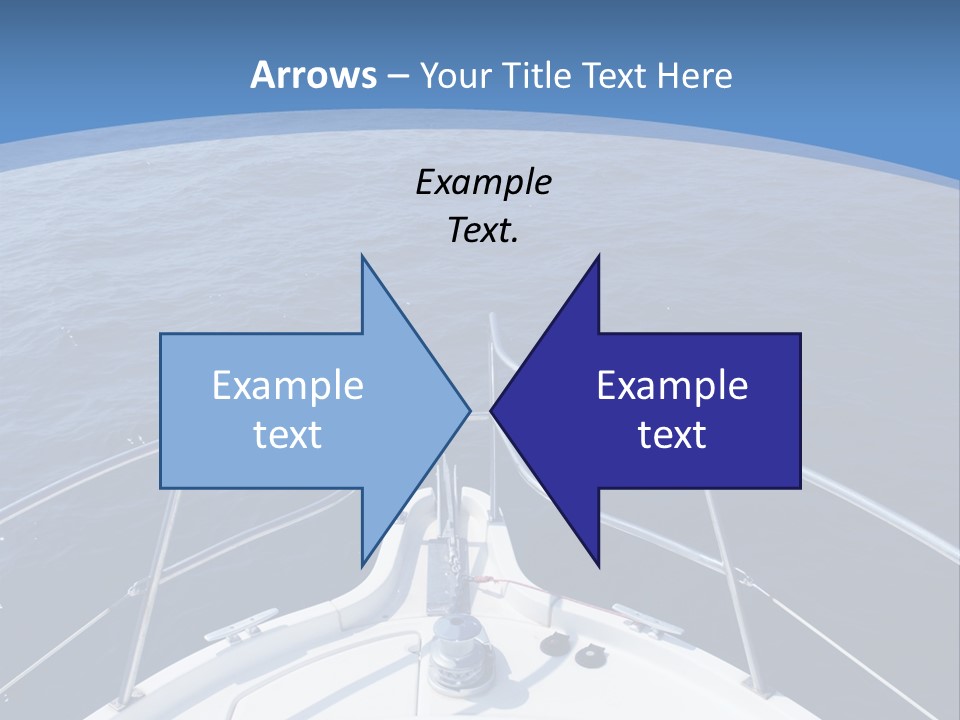 Yacht Marine Vacation PowerPoint Template