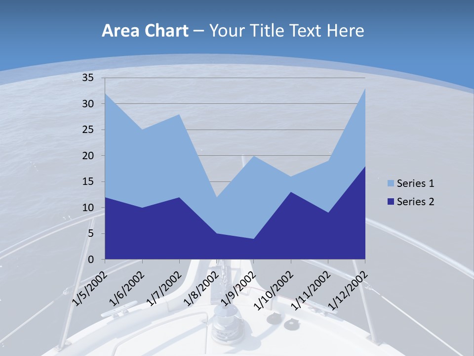 Yacht Marine Vacation PowerPoint Template