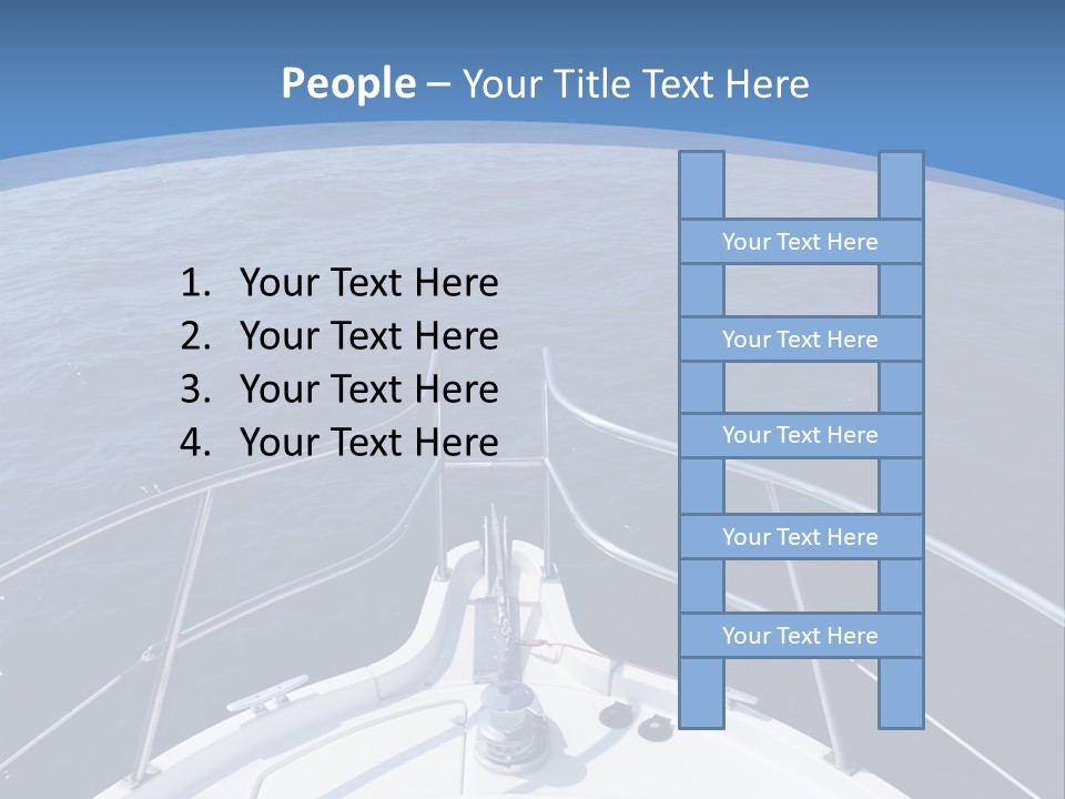 Yacht Marine Vacation PowerPoint Template