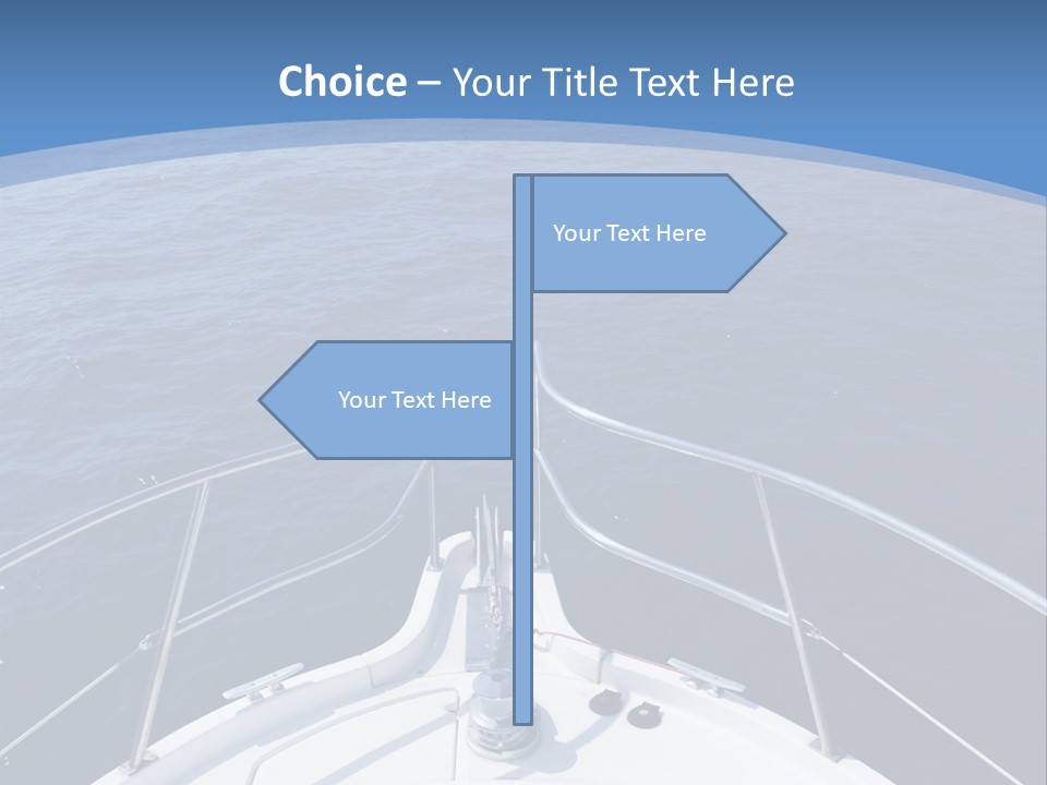 Yacht Marine Vacation PowerPoint Template