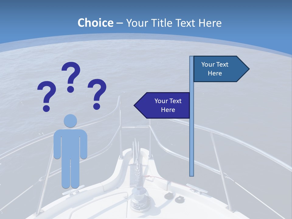 Yacht Marine Vacation PowerPoint Template