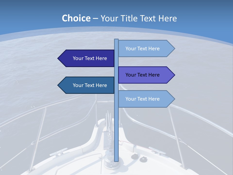 Yacht Marine Vacation PowerPoint Template