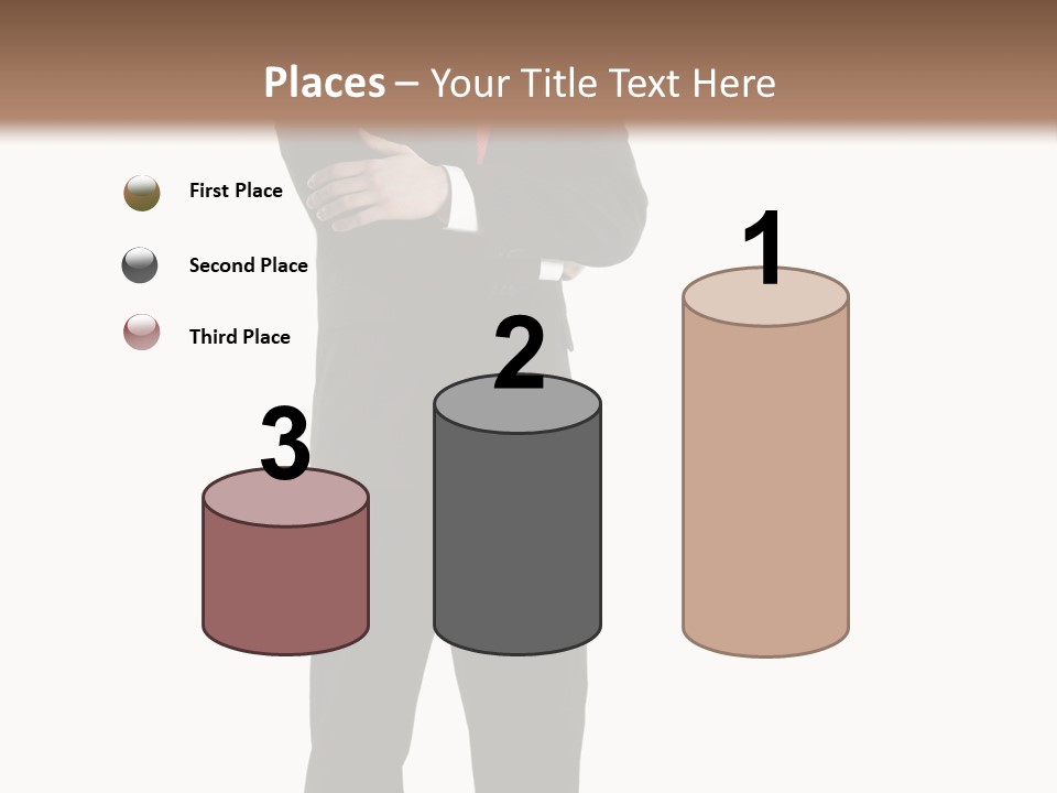 Looking Professional Stand PowerPoint Template