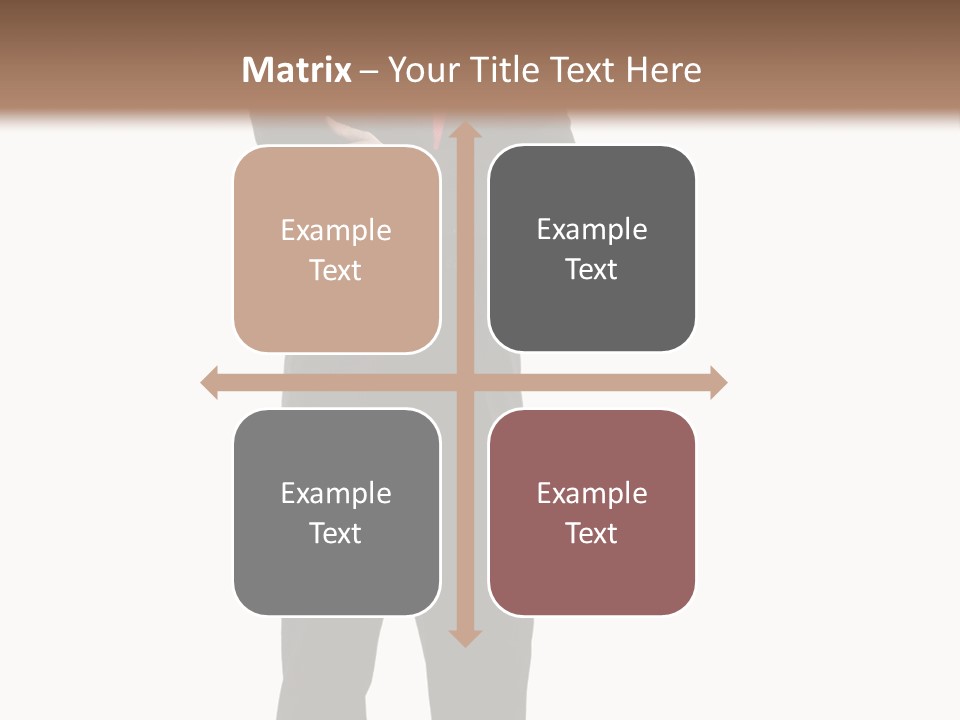 Looking Professional Stand PowerPoint Template