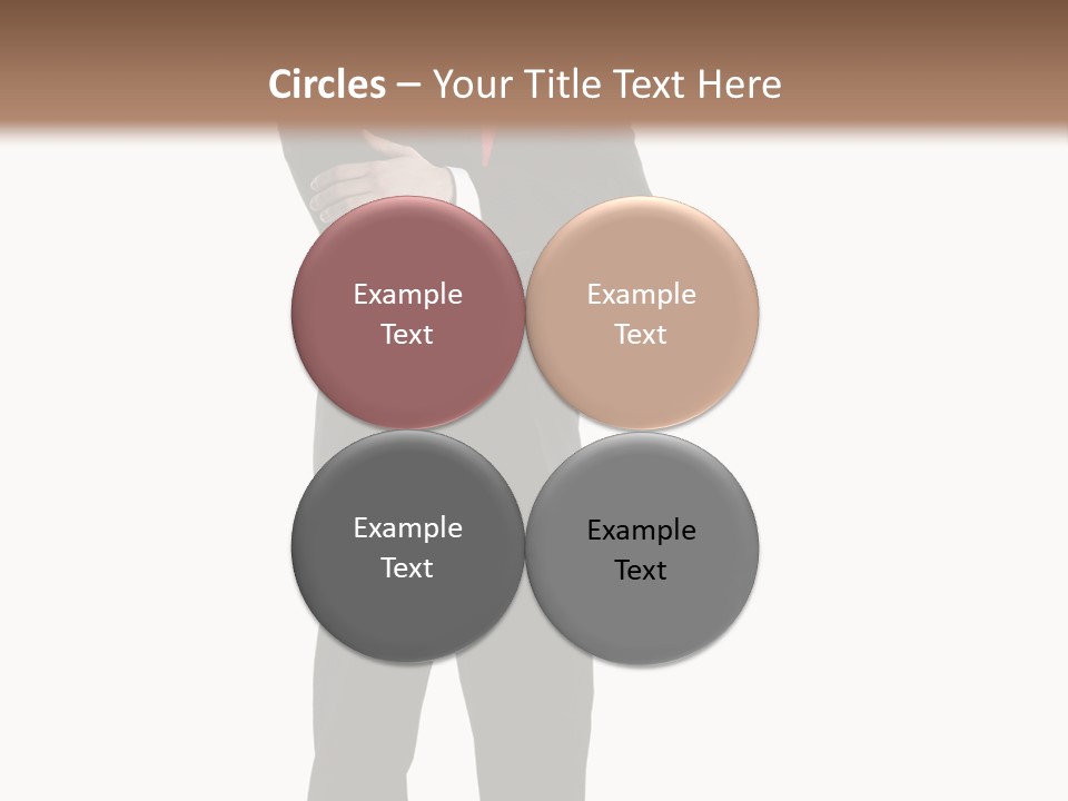 Looking Professional Stand PowerPoint Template