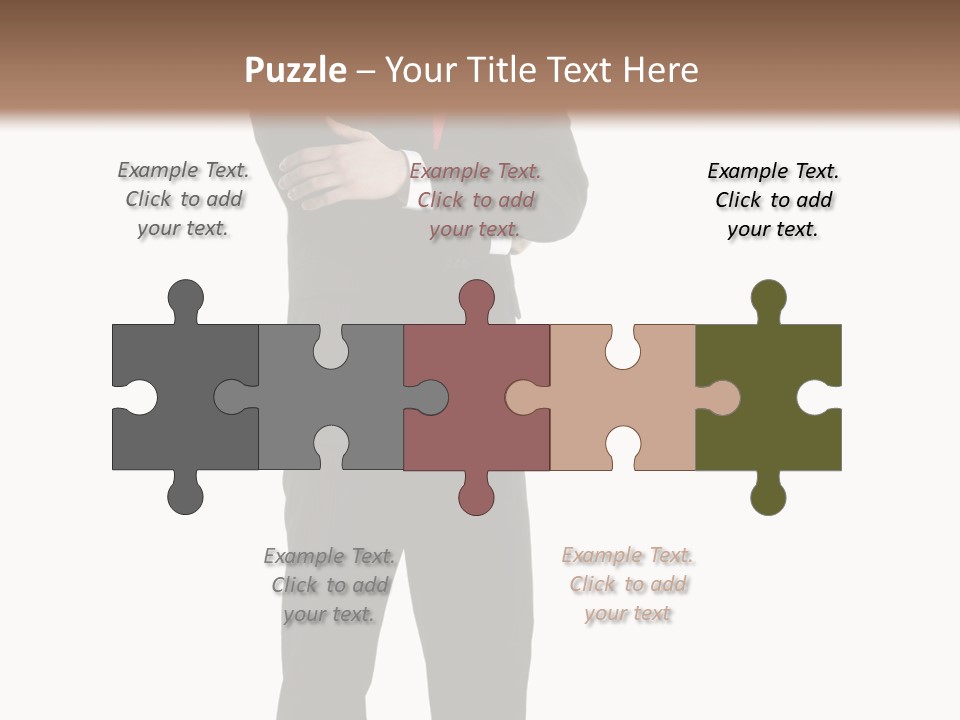Looking Professional Stand PowerPoint Template